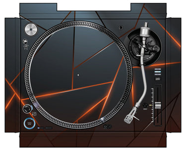 Pioneer DJ PLX 1000 Skin Rifter Orange